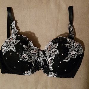 34C Donna Loren "gold label " bra EUC